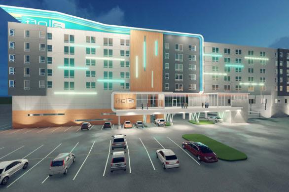 Renderings: Trio of rising hotels set opening dates - Columbus Business First - bizjournals.com